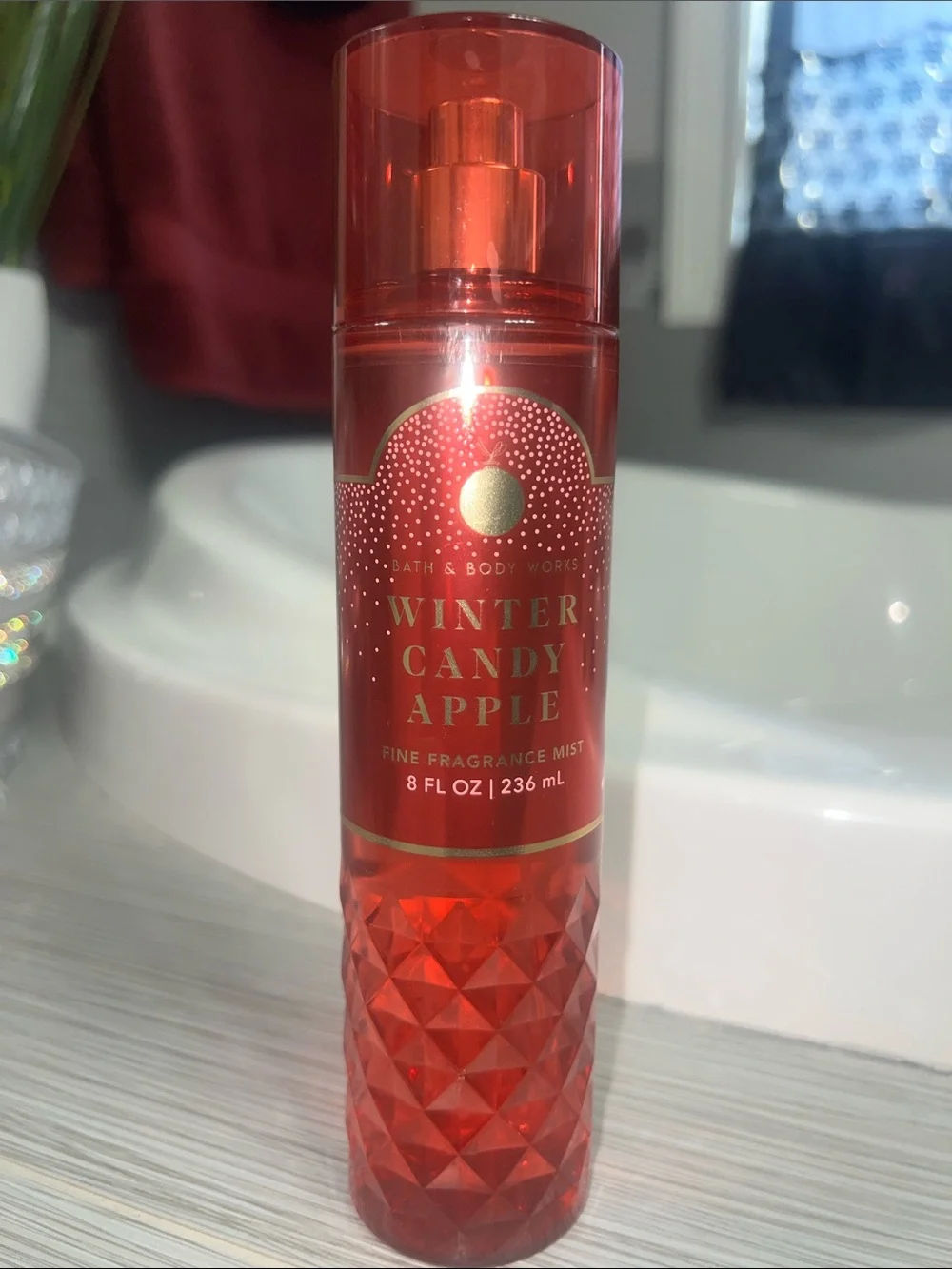 🍎 Bath & Body Works Winter Candy Apple Fine Fragrance Mist - 8oz